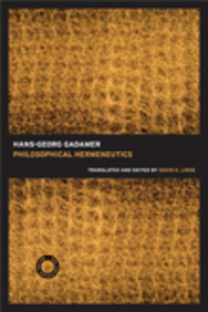 Cover image for Philosophical Hermeneutics, 30th Anniversary Edition ISBN 9780520256408