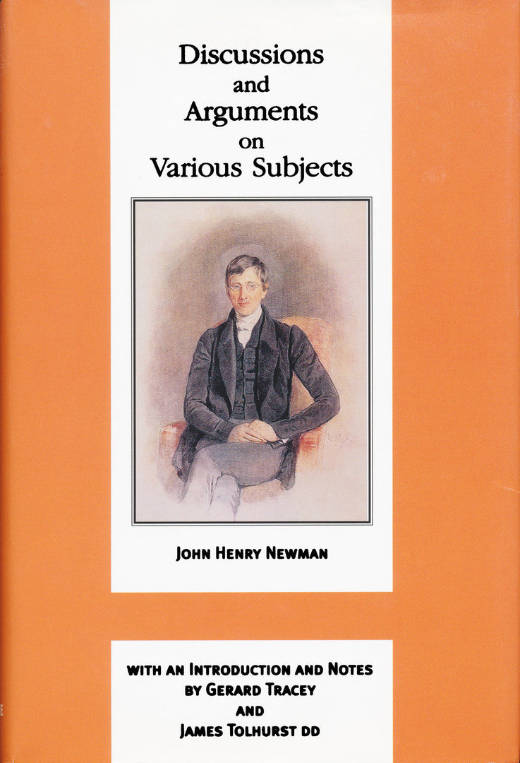 Cover image for Discussions and Arguments on Various Subjects ISBN 9780268036003