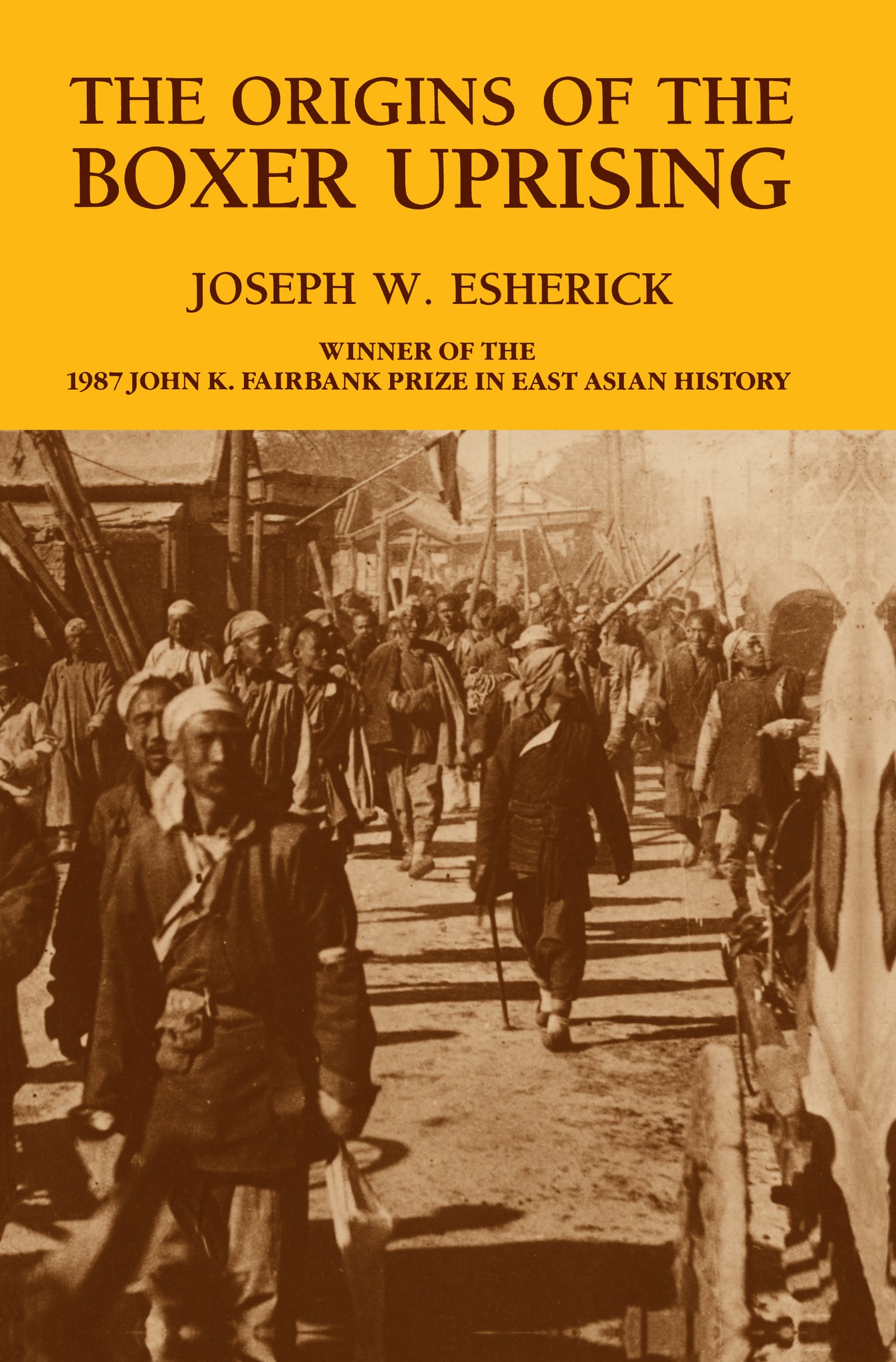 The Origins of the Boxer Uprising
