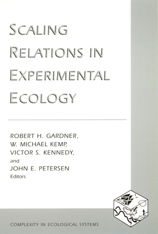 Scaling Relations in Experimental Ecology
