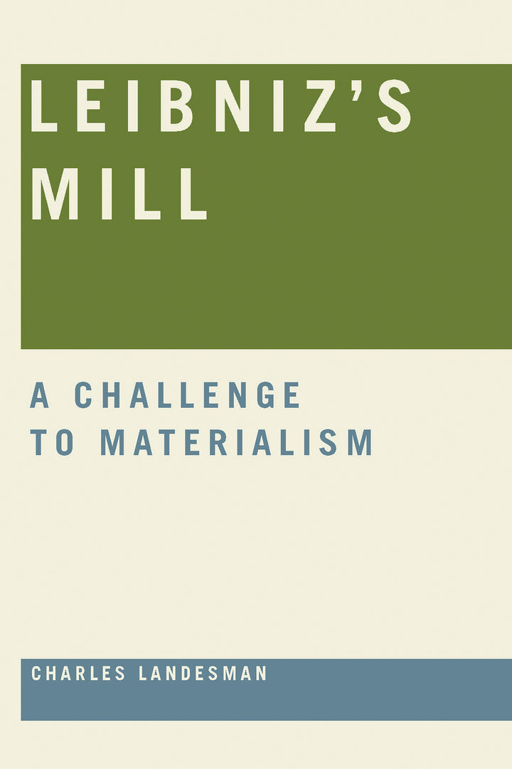 Cover image for Leibniz's Mill ISBN 9780268034115