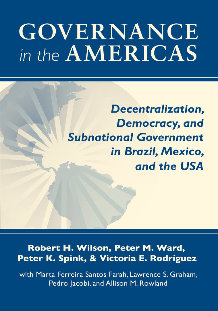 Cover image for Governance in the Americas ISBN 9780268044114