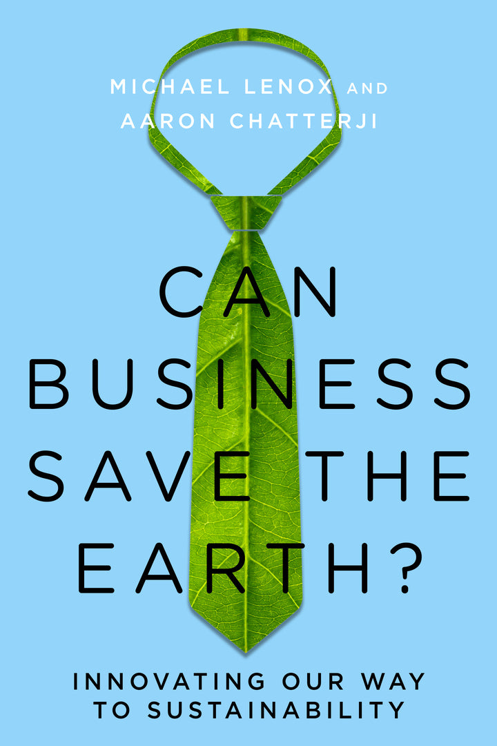 Cover image for Can Business Save the Earth? ISBN 9780804790994