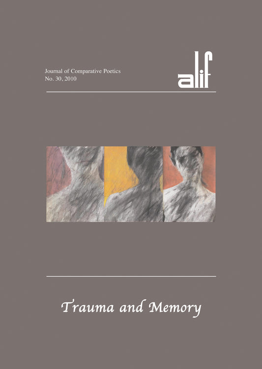 Alif: Journal of Comparative Poetics, no. 30