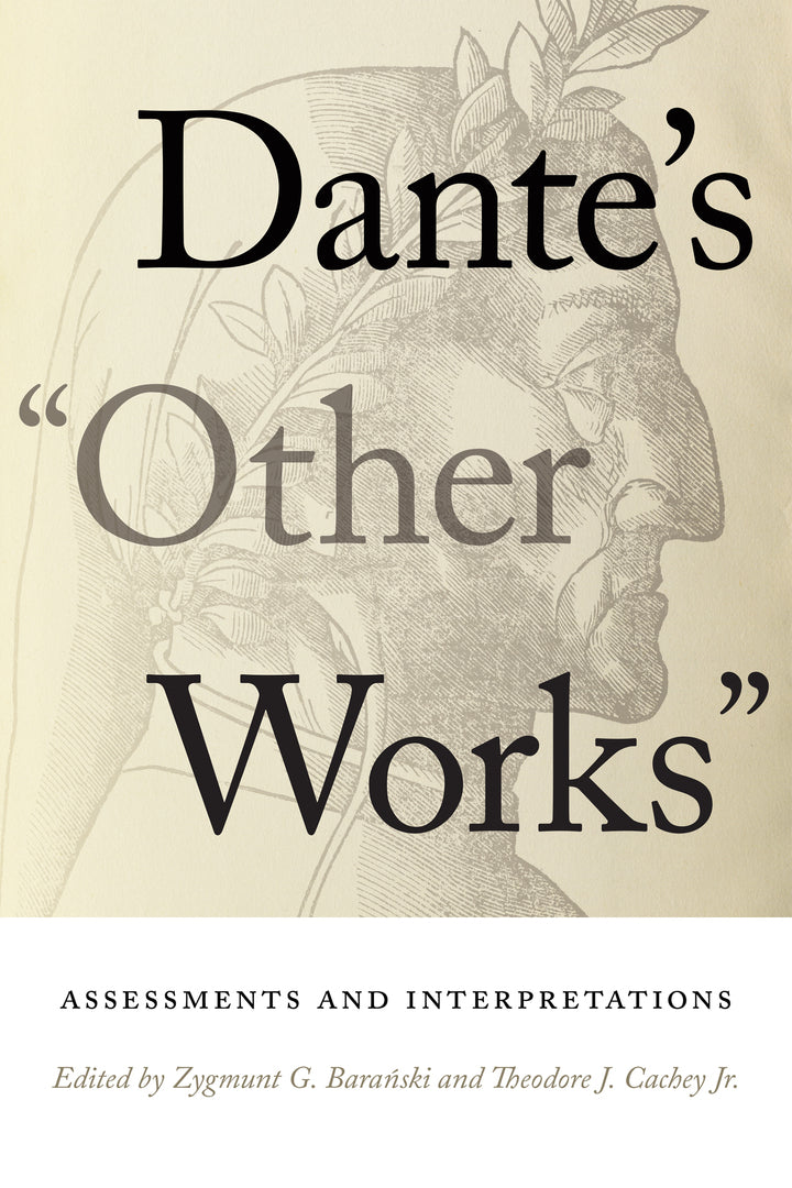 Cover image for Dante's "Other Works" ISBN 9780268202392