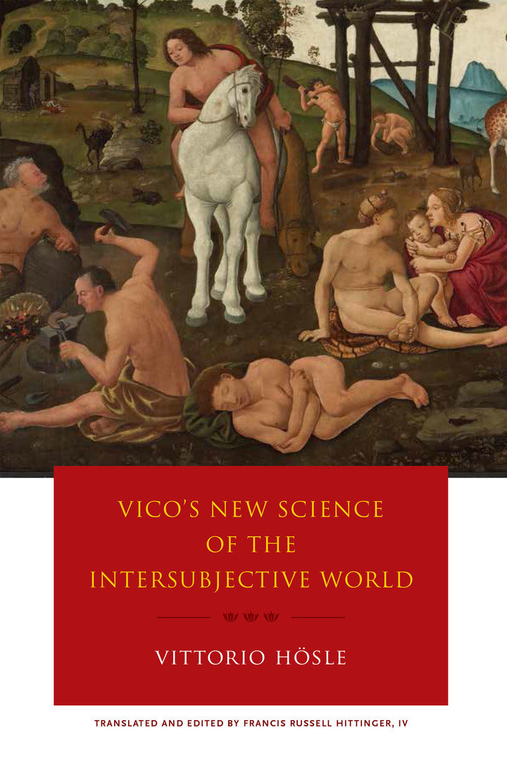 Cover image for Vico's New Science of the Intersubjective World ISBN 9780268100285