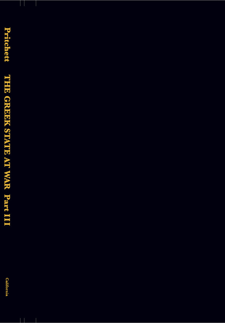 Cover image for The Greek State at War, Part III ISBN 9780520037816