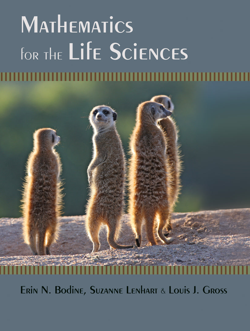 Cover image for Mathematics for the Life Sciences ISBN 9780691150727