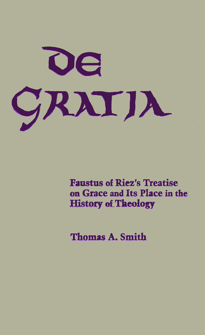 Cover image for De Gratia ISBN 9780268008666