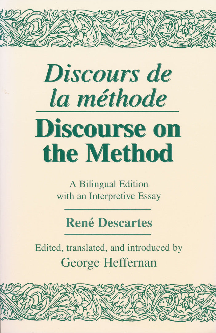 Cover image for Discours de La Methode/Discourse on the Method ISBN 9780268008710