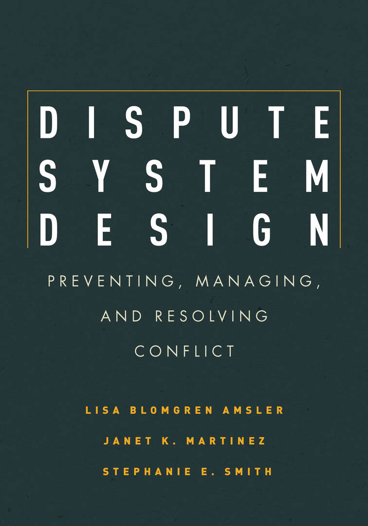 Cover image for Dispute System Design ISBN 9780804771764