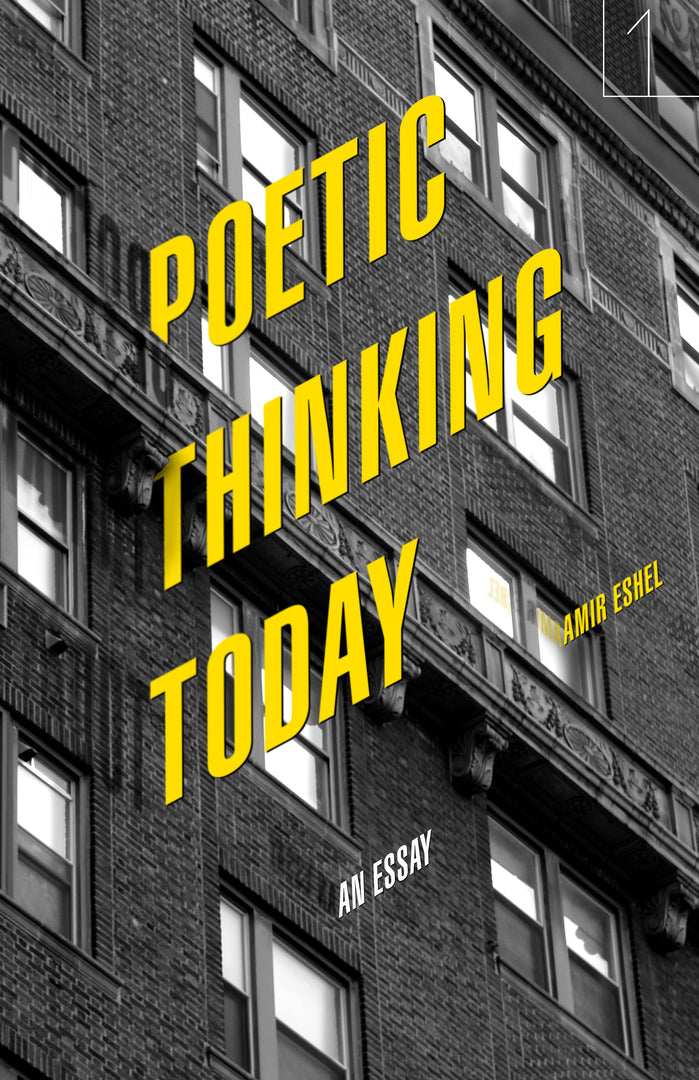 Cover image for Poetic Thinking Today ISBN 9781503610514