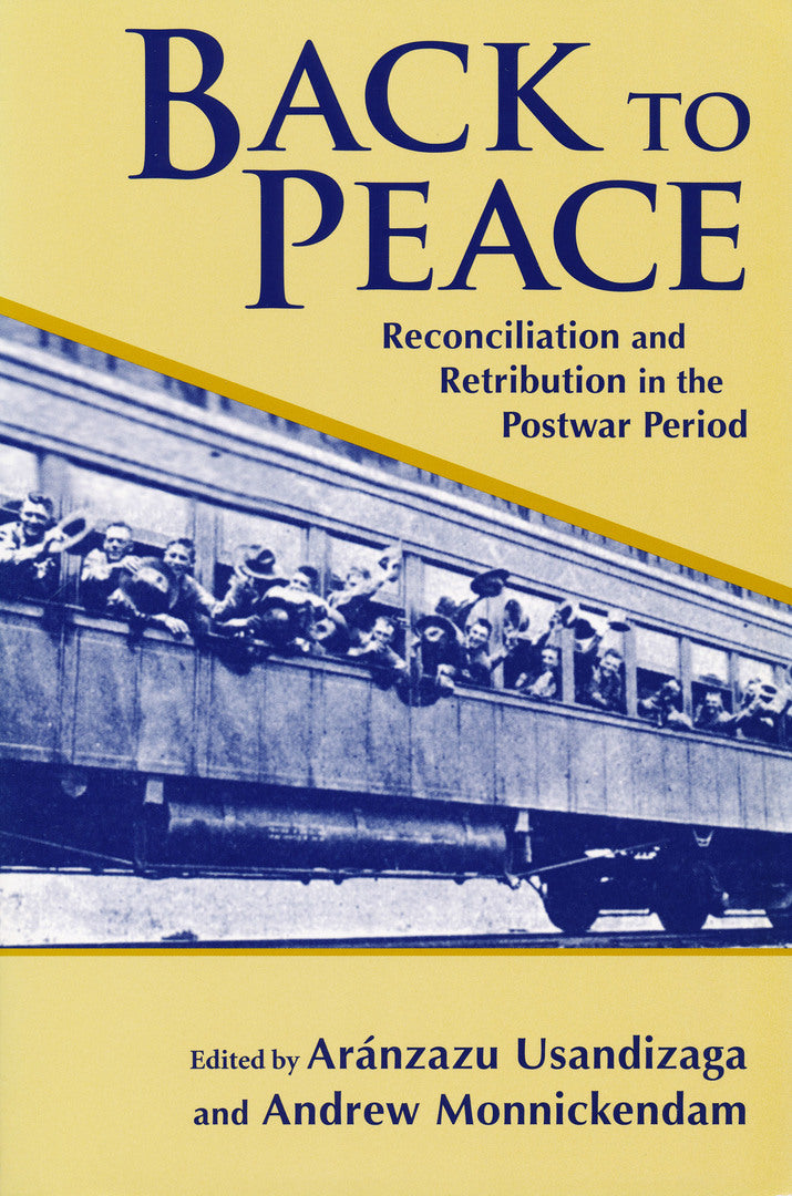 Cover image for Back to Peace ISBN 9780268044527