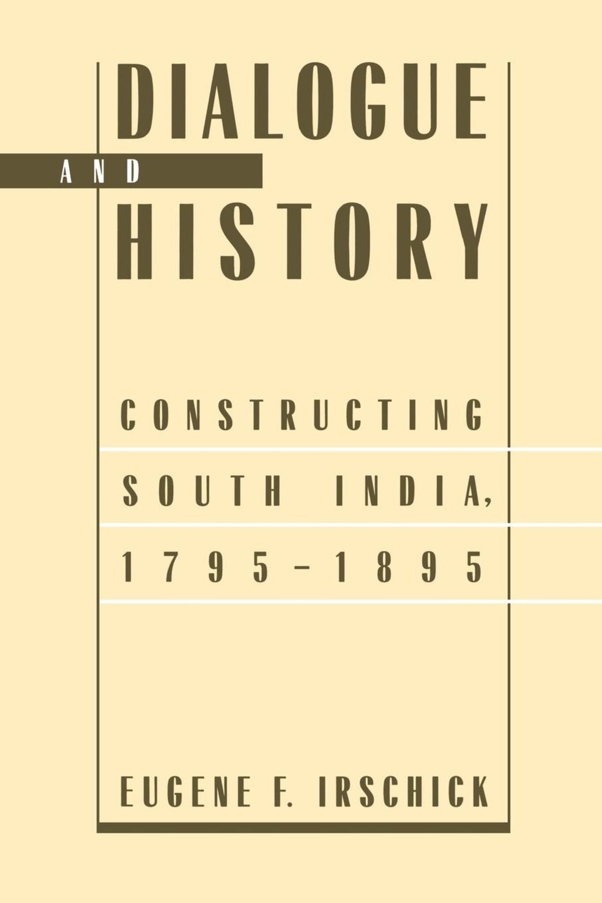 Dialogue and History