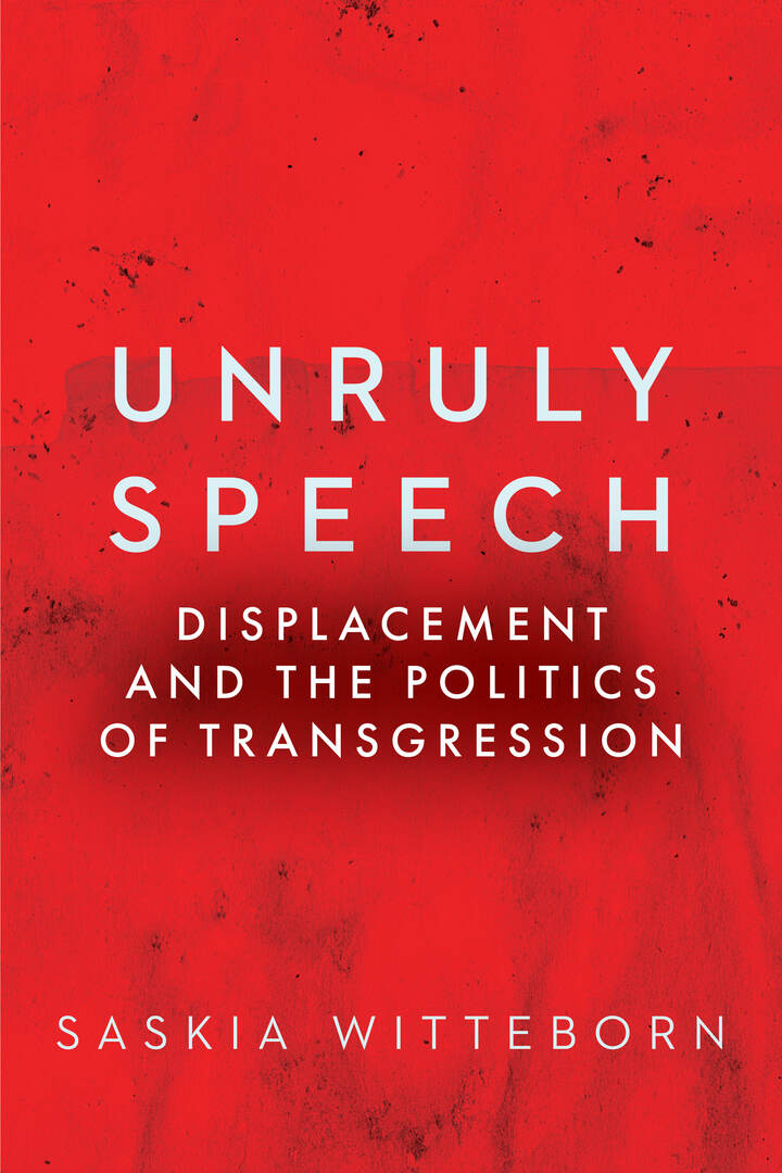 Cover image for Unruly Speech ISBN 9781503634305