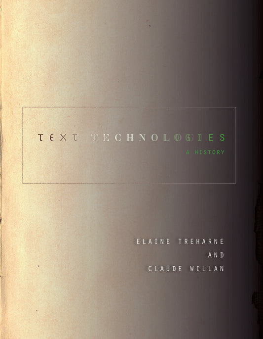 Text Technologies