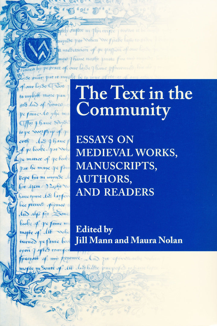 Cover image for Text in the Community ISBN 9780268034962