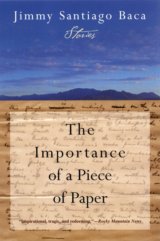 The Importance of a Piece of Paper