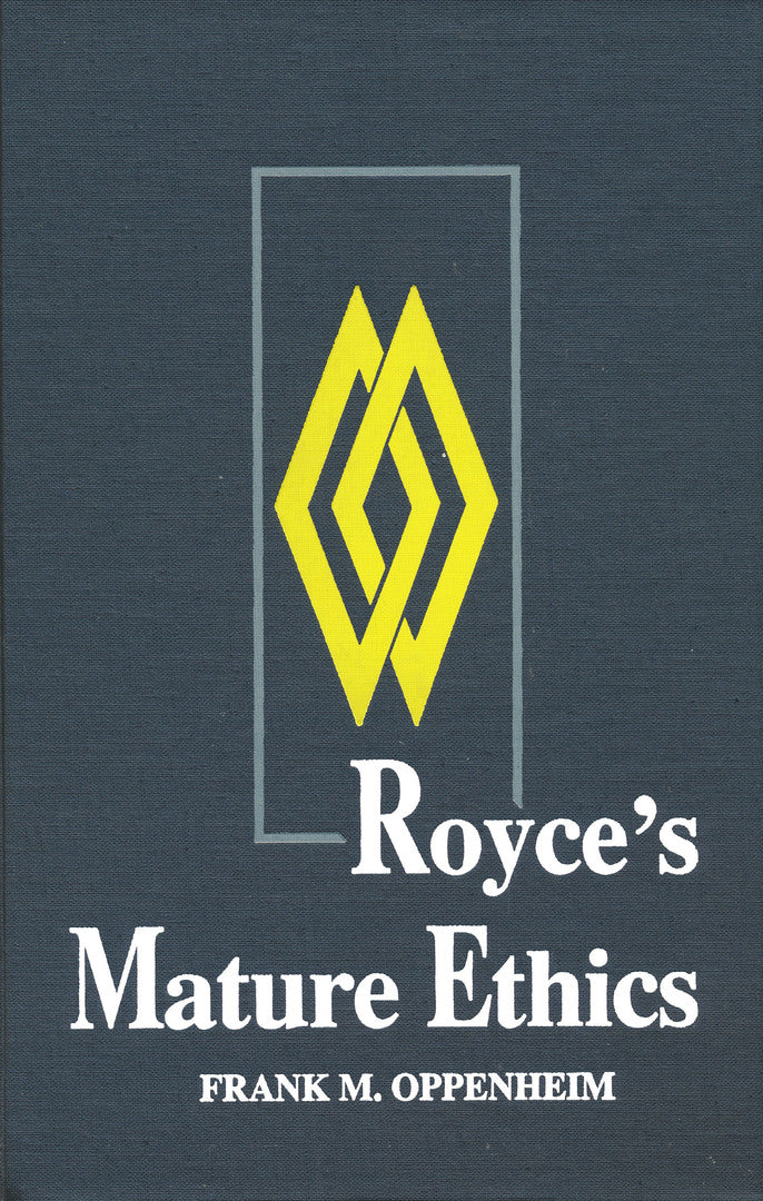 Cover image for Royce's Mature Ethics ISBN 9780268016425