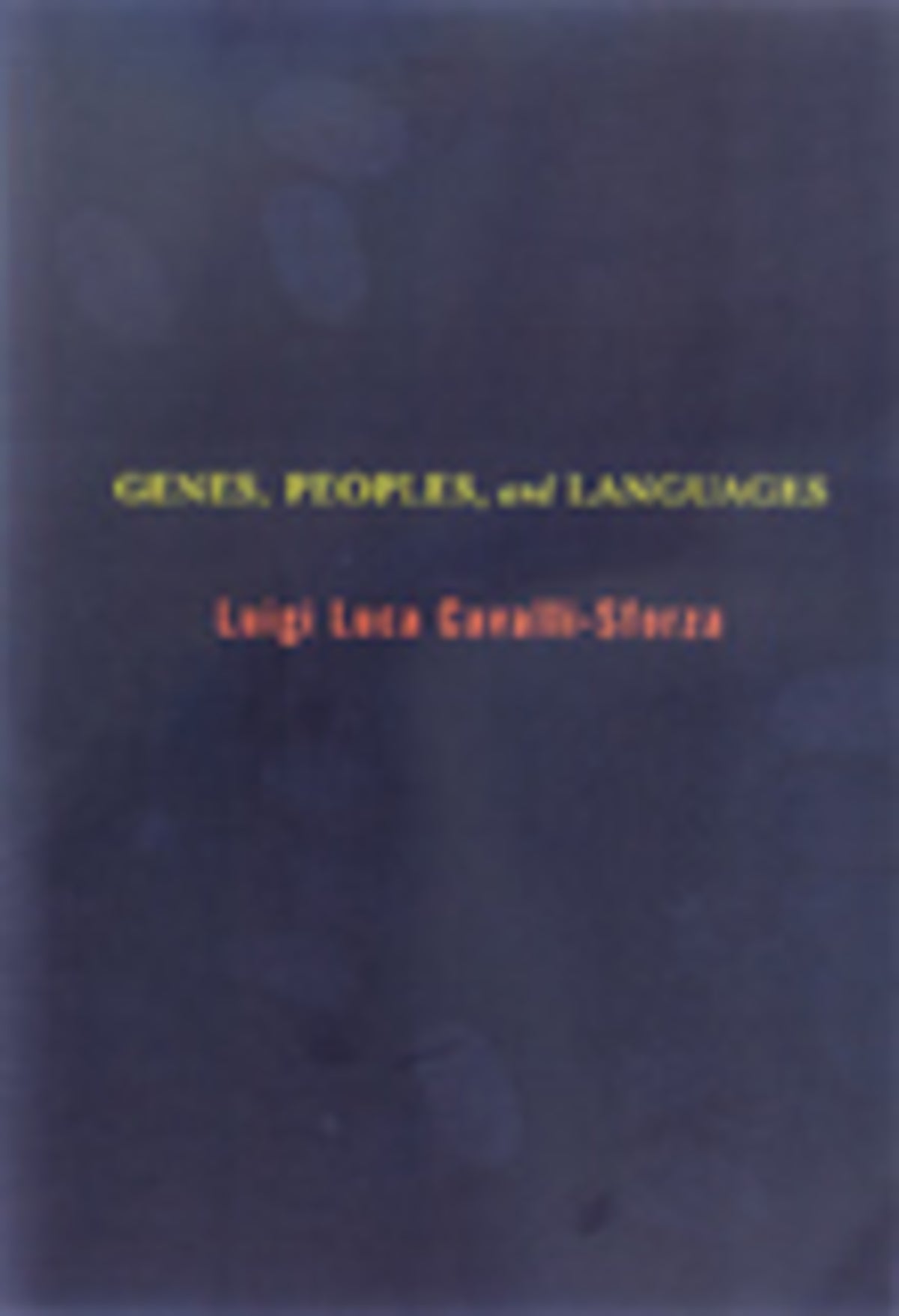 Genes, Peoples, and Languages