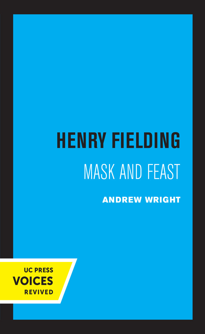 Cover image for Henry Fielding ISBN 9780520316430