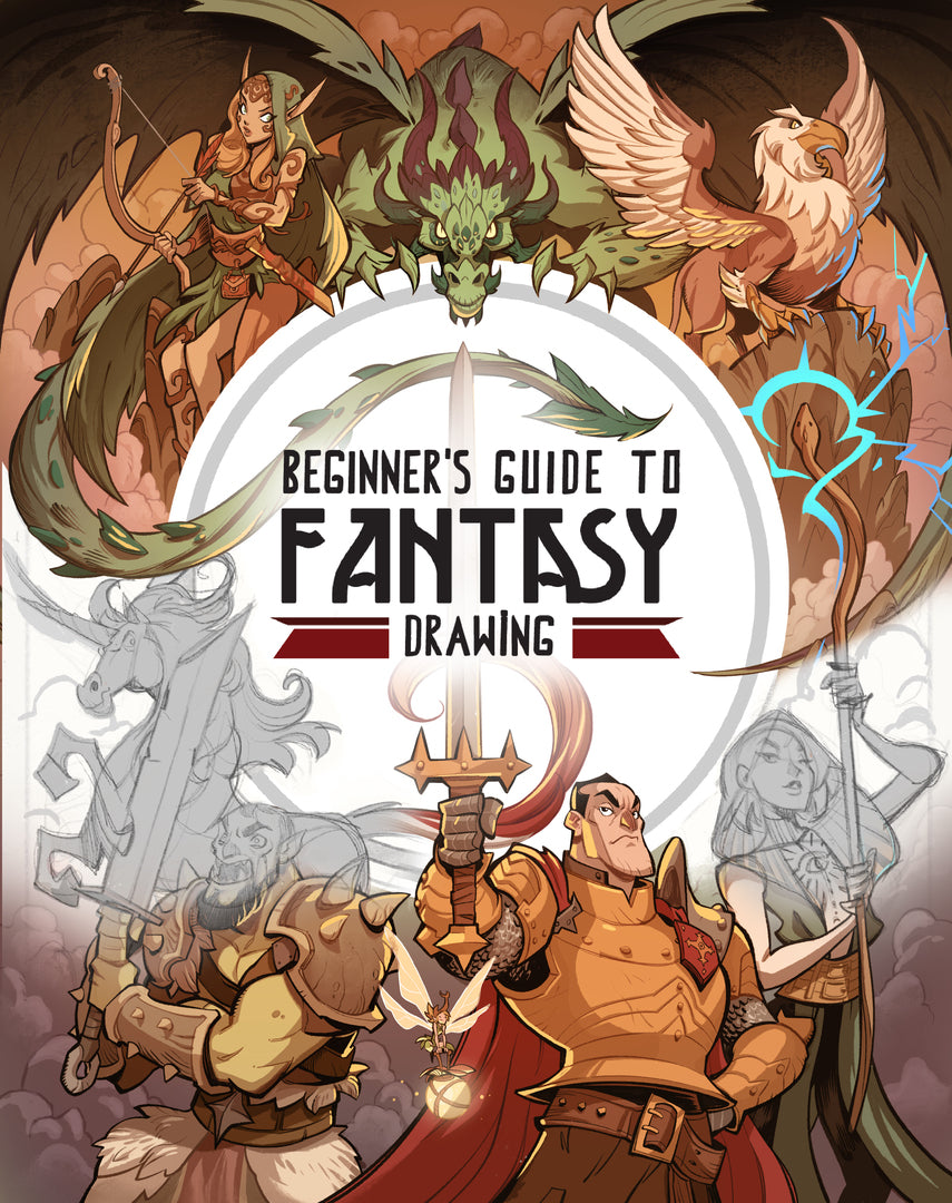 Cover image for Beginner's Guide to Fantasy Drawing ISBN 9781909414921
