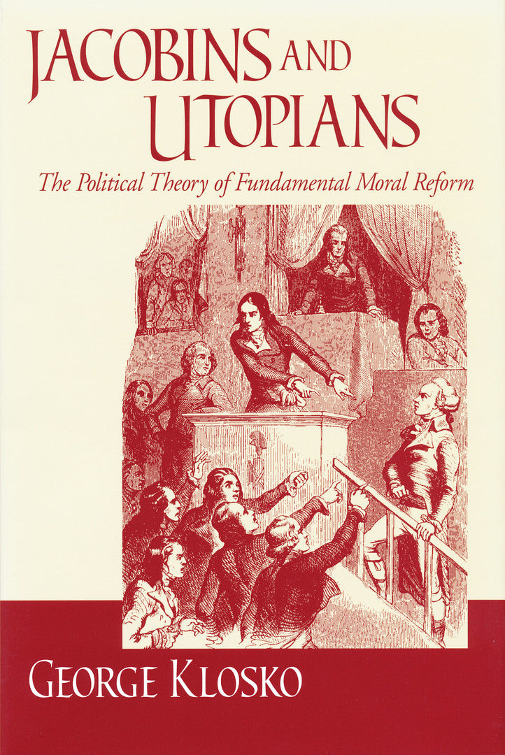 Cover image for Jacobins and Utopians ISBN 9780268032586