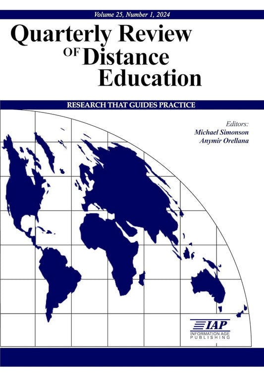 Quarterly Review of Distance Education Vol 25 Issue 1