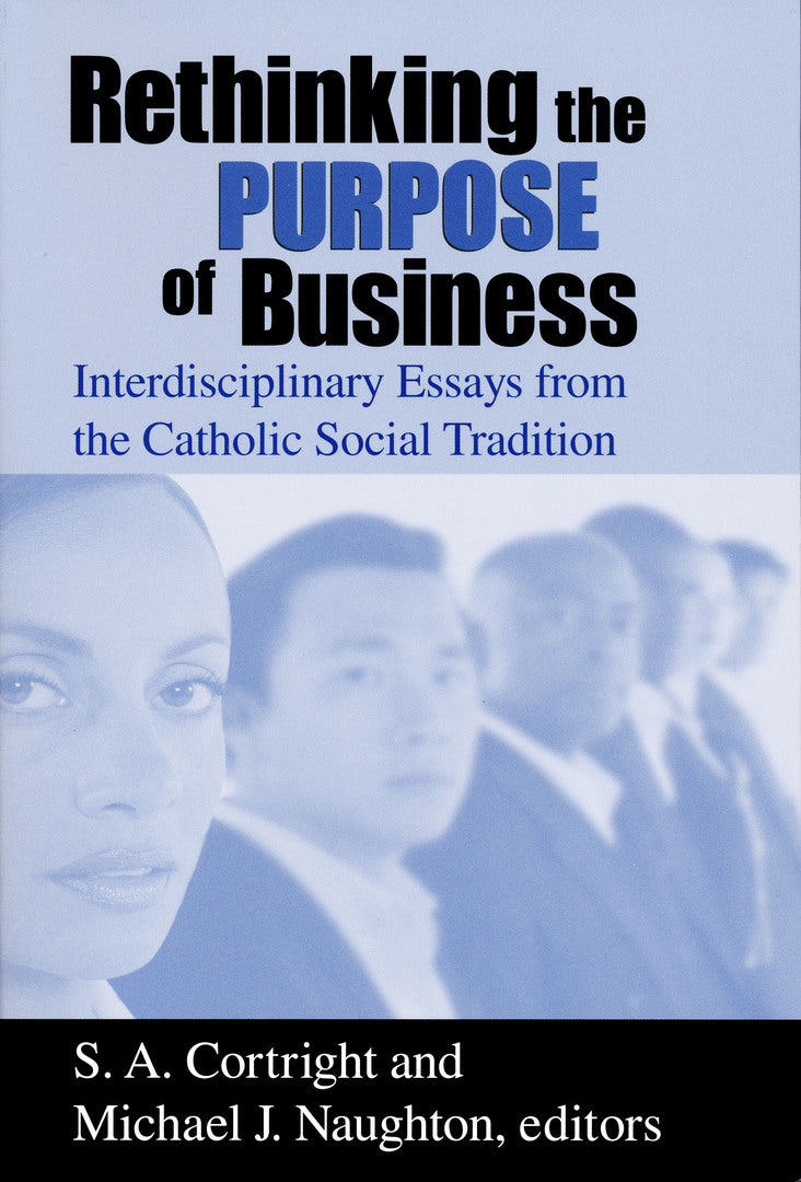 Cover image for Rethinking the Purpose of Business ISBN 9780268040116