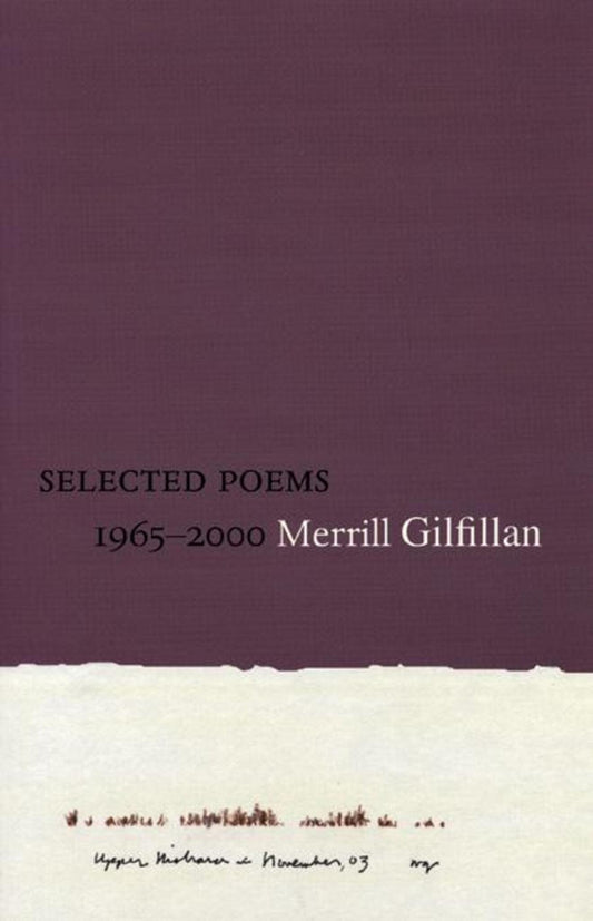 Selected Poems 1965-2000