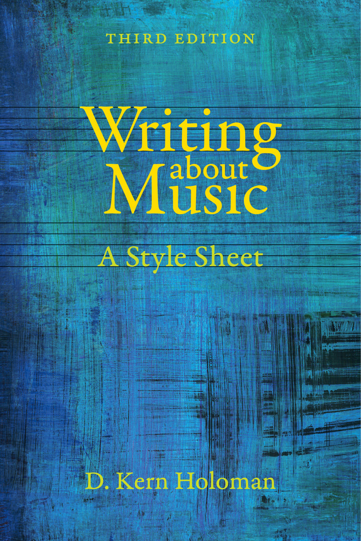 Cover image for Writing about Music ISBN 9780520281530