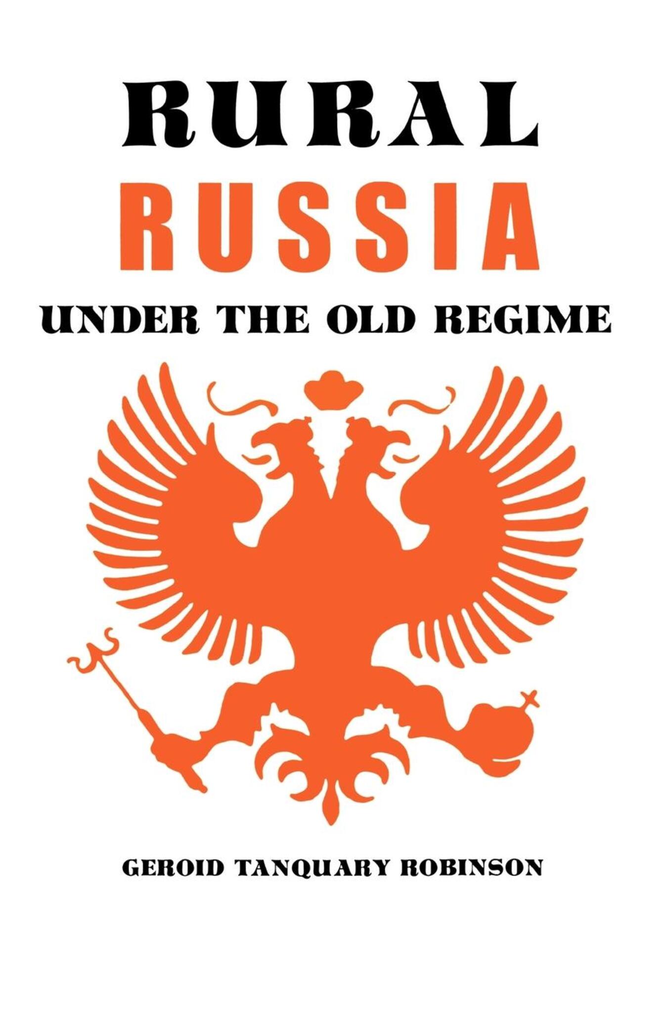 Rural Russia Under the Old Regime