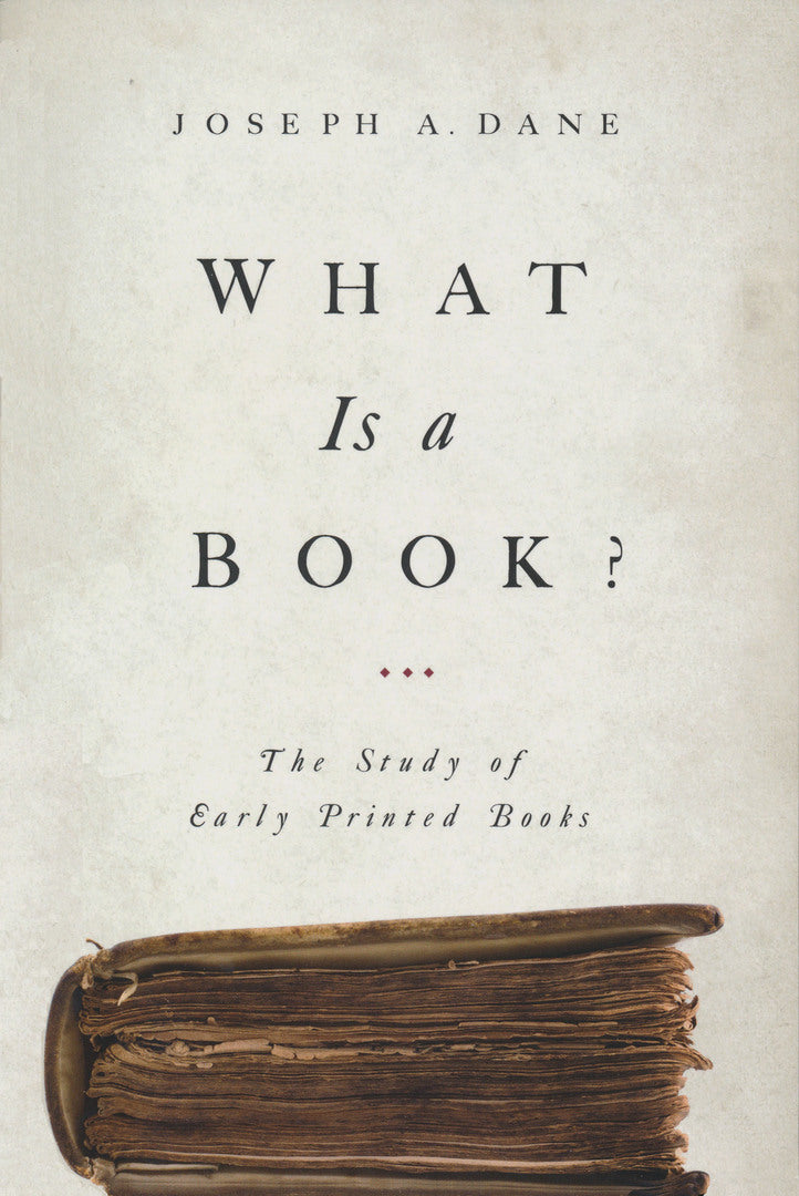 Cover image for What Is a Book? ISBN 9780268026097