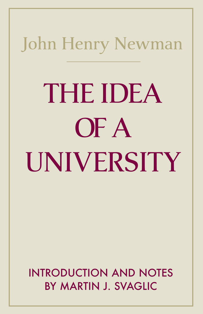 Cover image for The Idea of a University ISBN 9780268011505