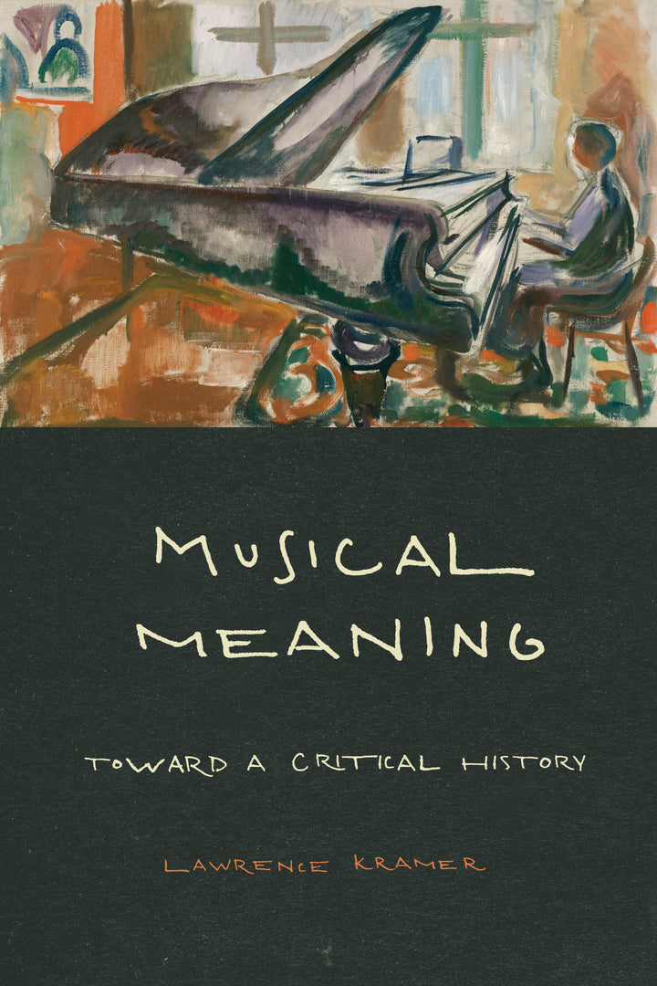 Cover image for Musical Meaning ISBN 9780520382978
