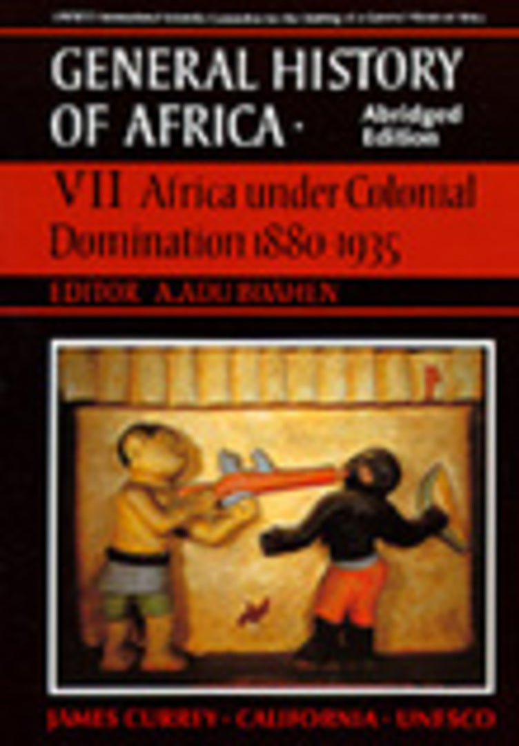 Cover image for UNESCO General History of Africa, Vol. VII, Abridged Edition ISBN 9780520067028