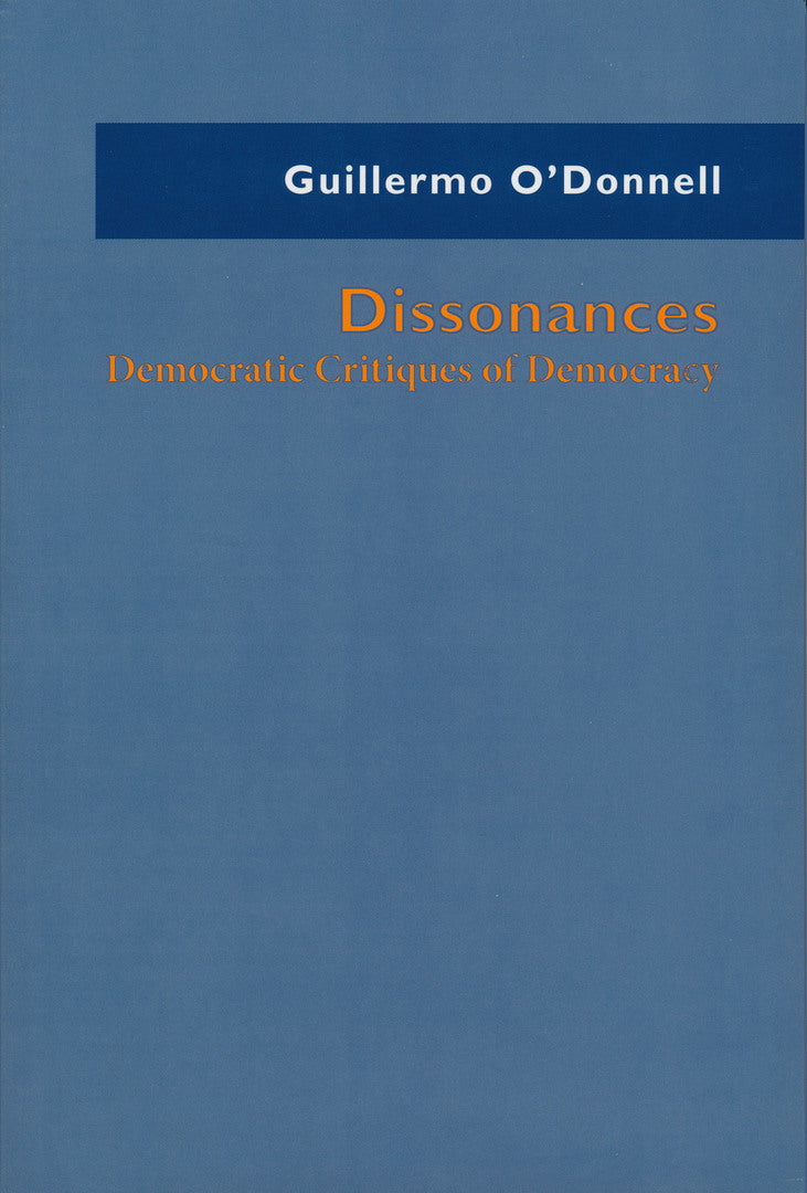 Cover image for Dissonances ISBN 9780268037284