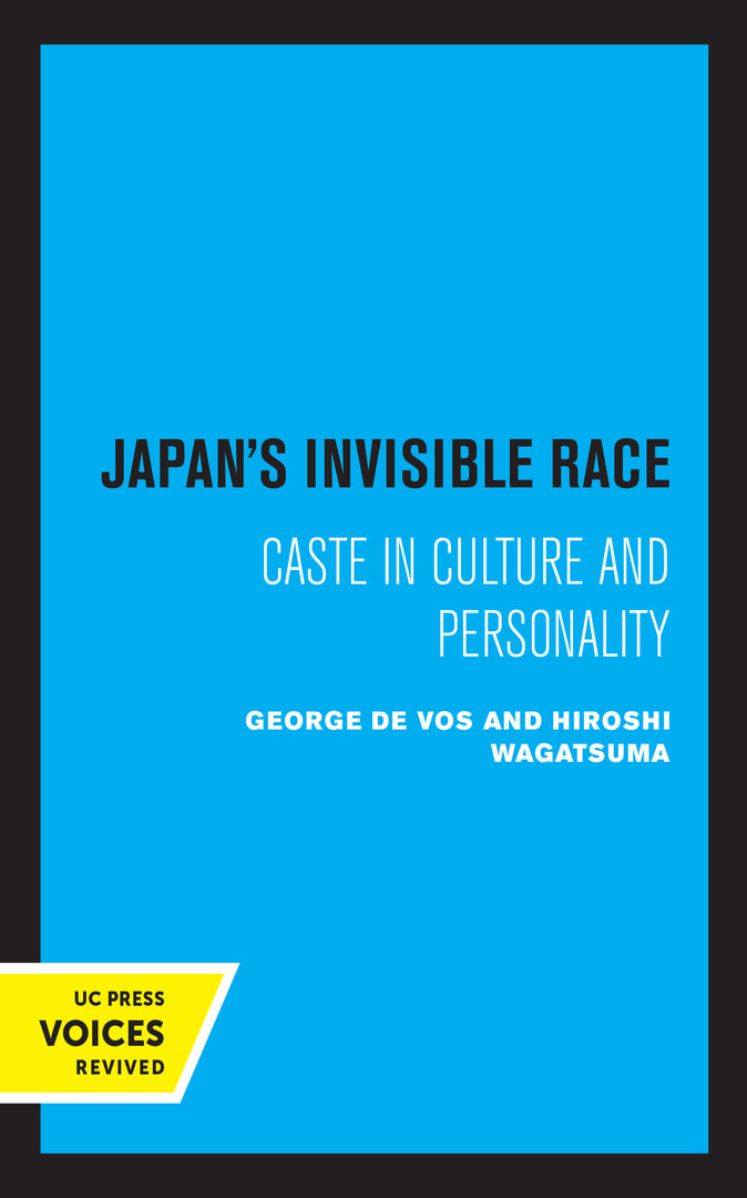 Cover image for Japan's Invisible Race ISBN 9780520305786