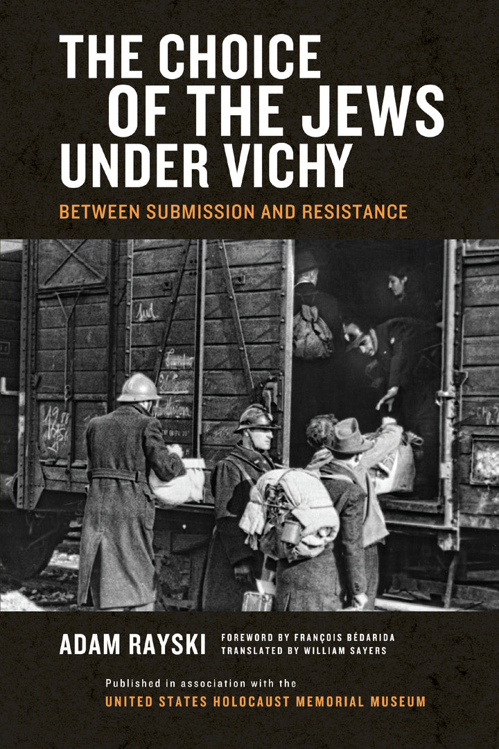 Cover image for The Choice of the Jews under Vichy ISBN 9780268040611