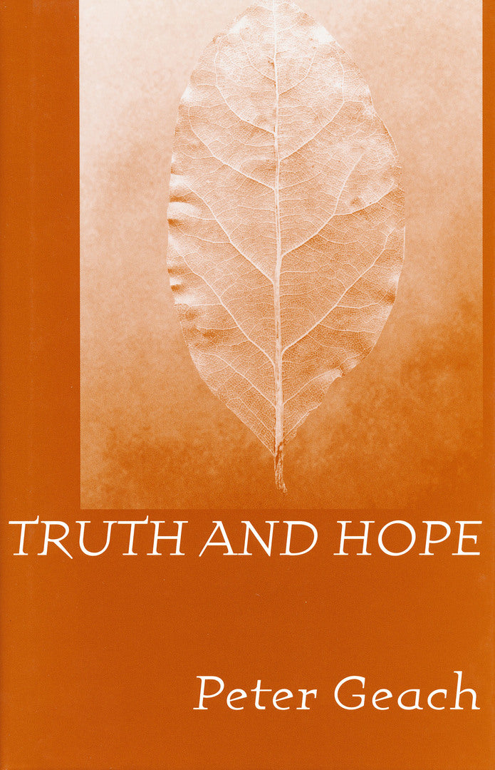 Cover image for Truth and Hope ISBN 9780268042158