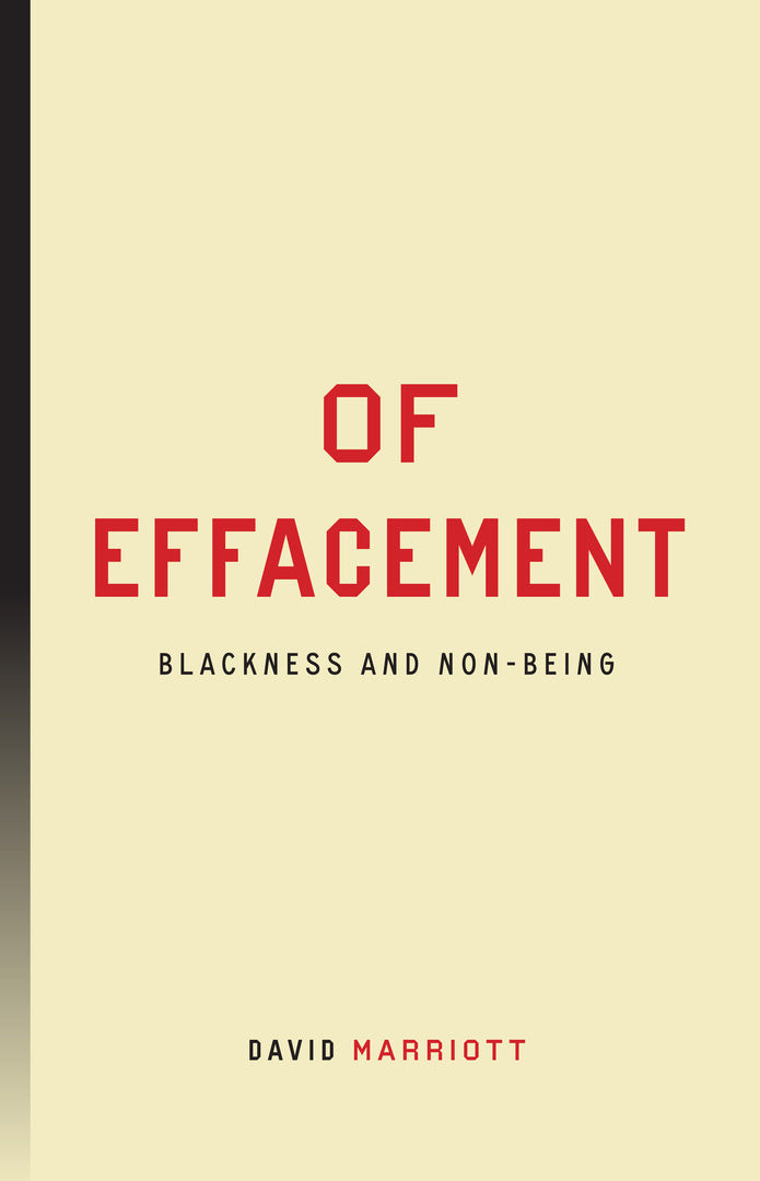 Cover image for Of Effacement ISBN 9781503637252